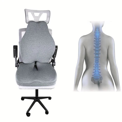 PACK CONFORT COJIN DE ASIENTO + COJIN LUMBAR