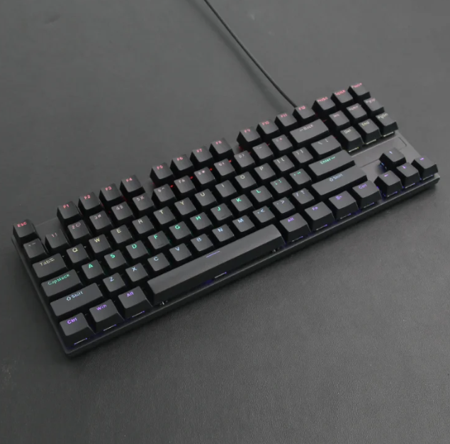 Teclado Mecánico con cable Switch Azul
