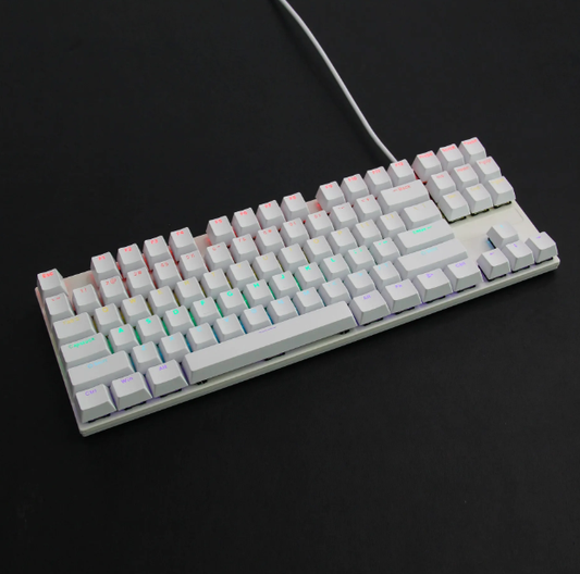 Teclado Mecánico con cable Switch Azul