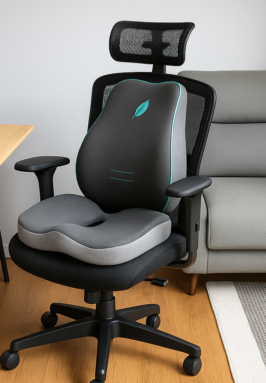 PACK CONFORT COJIN DE ASIENTO + COJIN LUMBAR