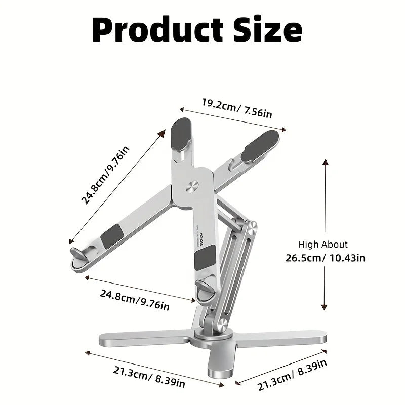 Soporte Elevador Plegable Giratorio con diseño "X" PREMIUM