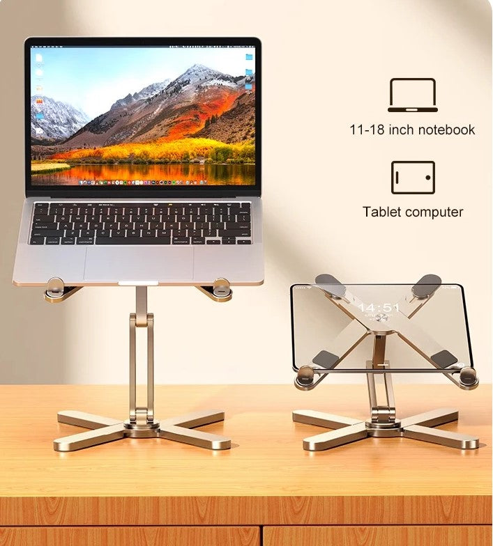 Soporte Elevador Plegable Giratorio con diseño "X" PREMIUM