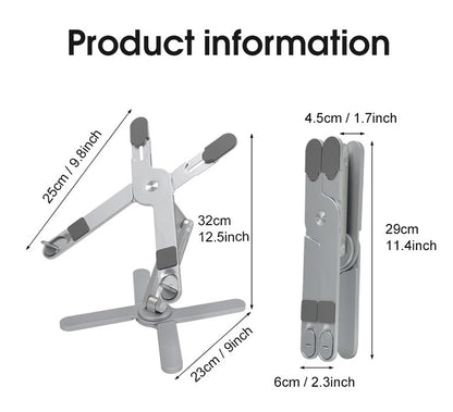 Soporte Elevador Plegable Giratorio con diseño "X" PREMIUM