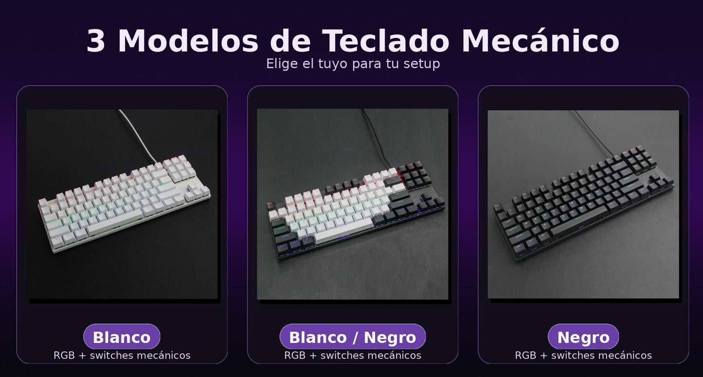 Teclado Mecánico RGB 75%