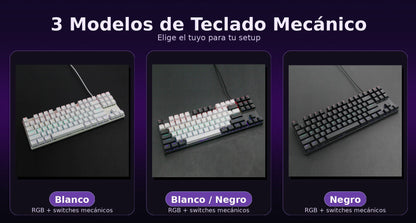 Teclado Mecánico RGB 75%