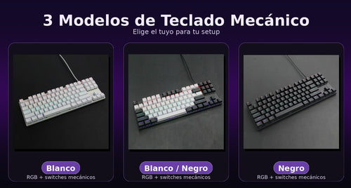 Teclado Mecánico RGB 75%