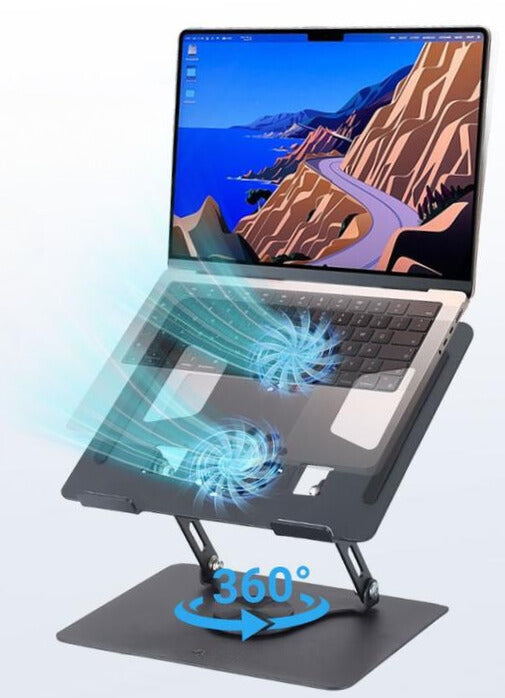 SOPORTE GIRATORIO 360 PARA LAPTOP